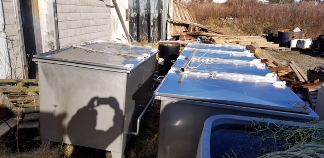 For Sale: 4 Batch Cookers and 2 Chill Tanks
